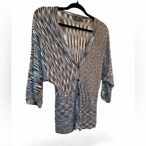 Mexican Space Dye Cardigan - XLg